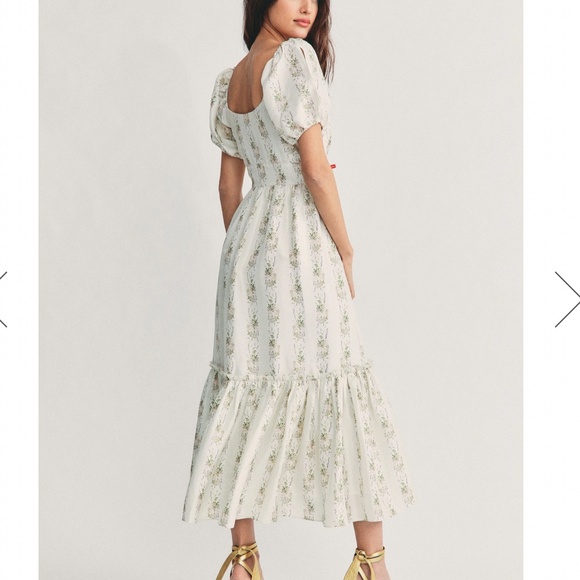 LoveShackFancy Silk Angie Dress Limited Exclusive - Picture 7 of 7